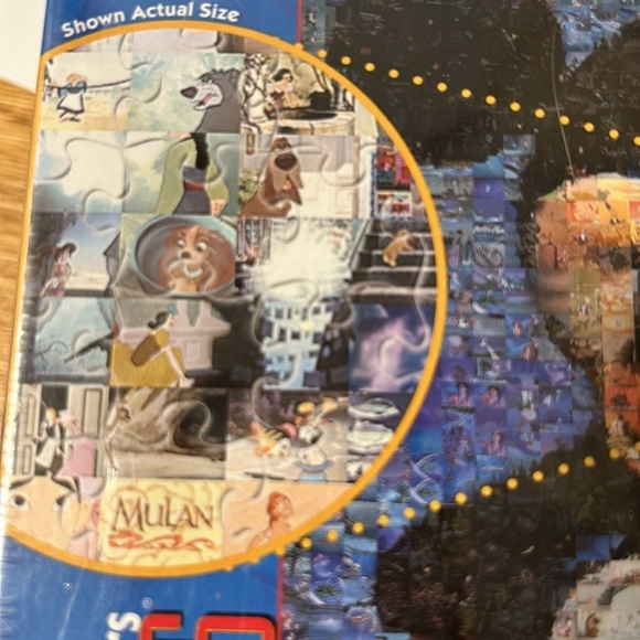 New Disney Photomosaic‎ Jigsaw Puzzle Mickey Mouse 1000+ Pieces New Sealed - Picture 3 of 4